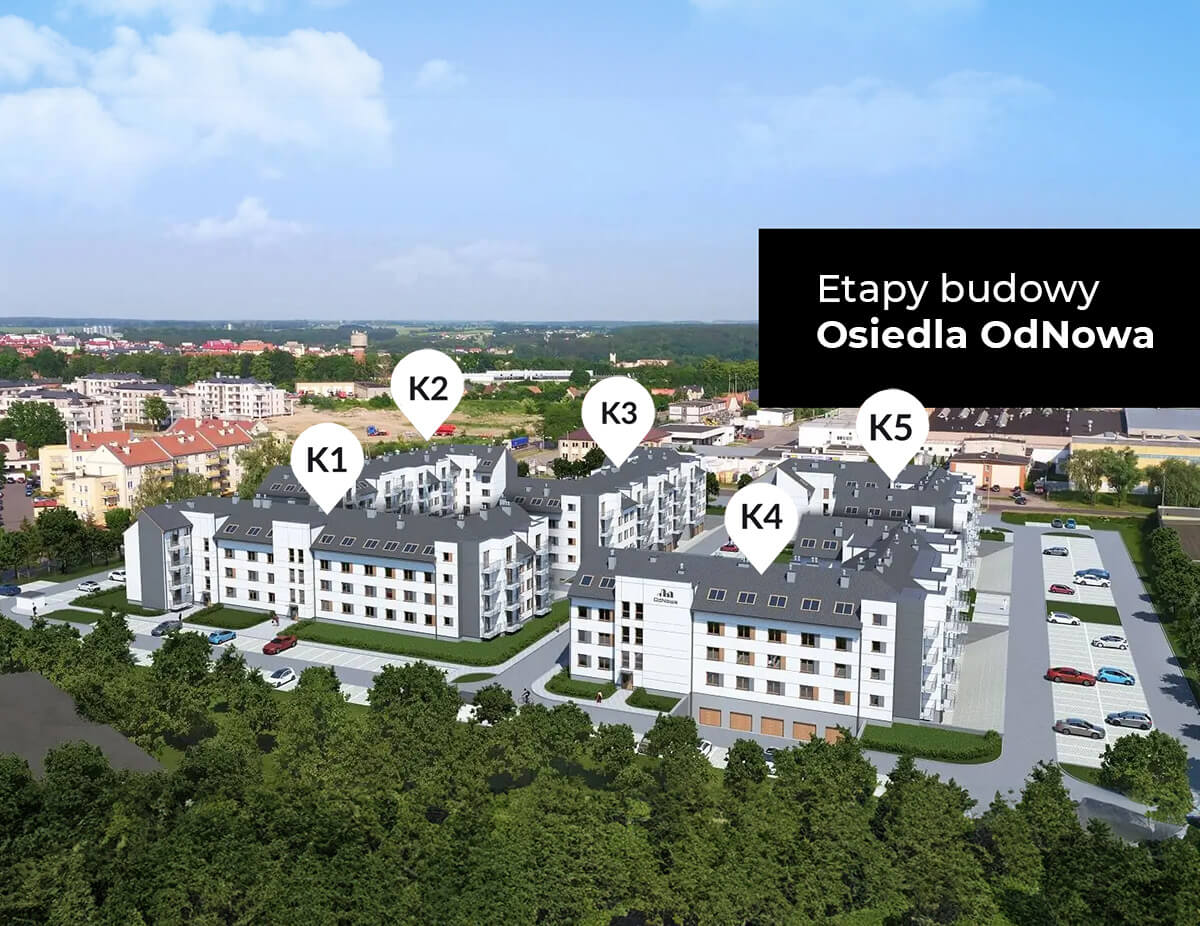Nowe mieszkania Kwidzyn - Osiedle OdNowa